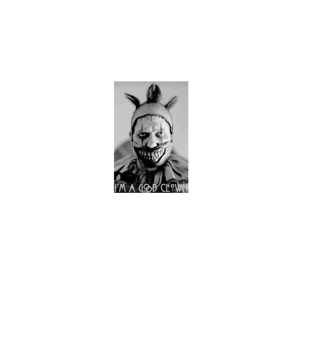 AHS Twisty minta fekete pólón