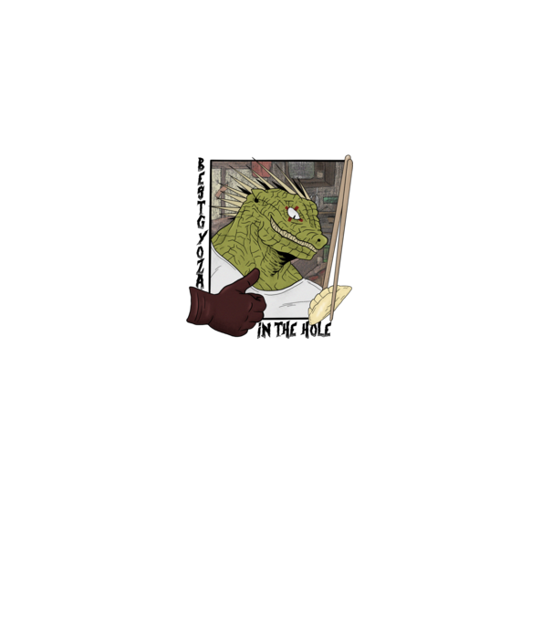 Dorohedoro minta szürke pólón