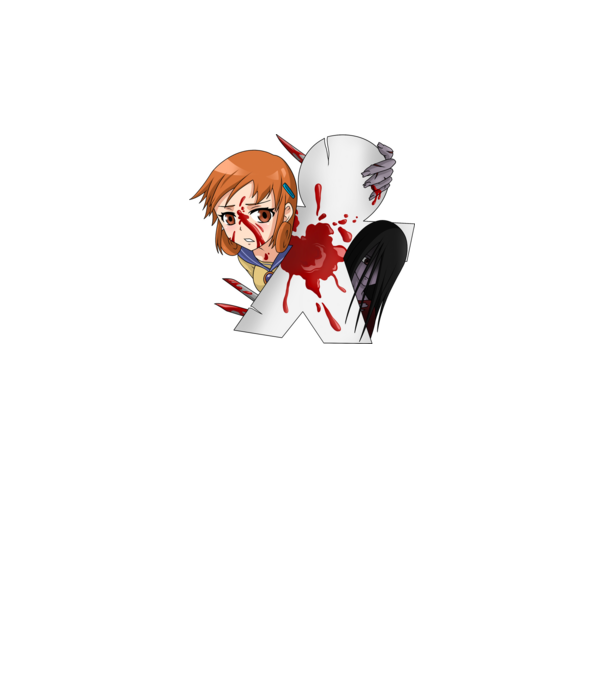 Corpse Party - Ritul minta fehér pólón