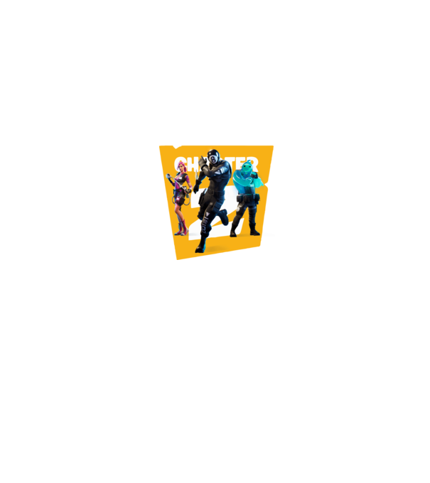 Fortnite chapter 2 minta fekete pólón