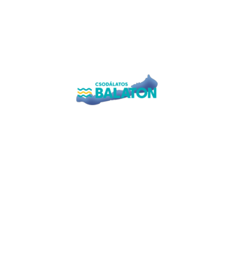 Balaton minta fekete pólón