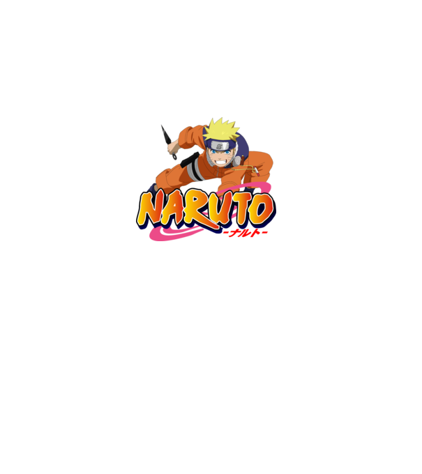 Naruto minta szürke pólón