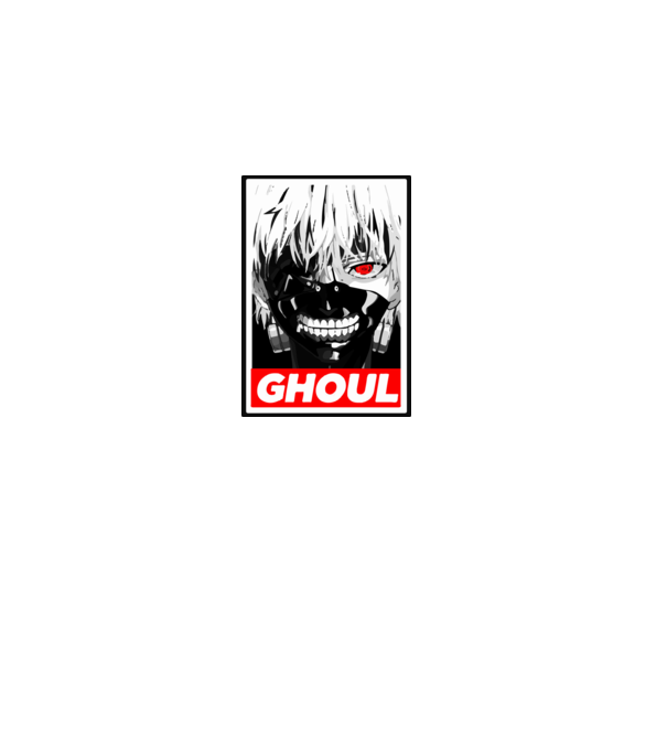Tokyo Ghoul Kaneki minta fekete pólón