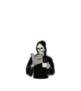 Smut Death darkromance booktok minta fekete pólón