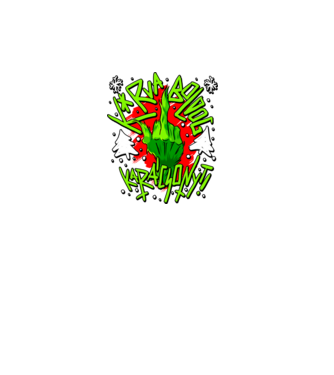 Kurva boldog karácsonyt Grinch minta fekete pólón