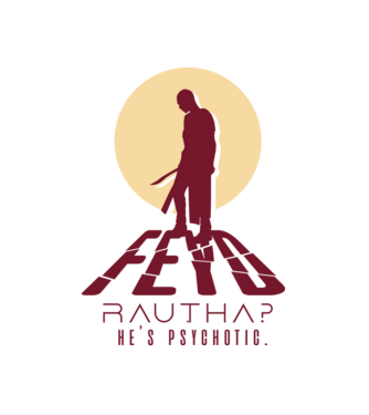 Feyd Rautha minta fehér pólón
