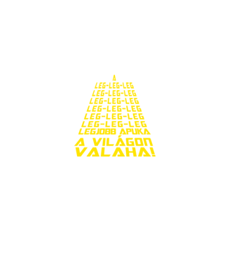 Legebb apuka scifi minta fekete pólón