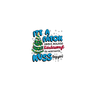 Itt a fátok family guy minta királykék pólón