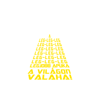 Legebb apuka scifi minta fekete pólón