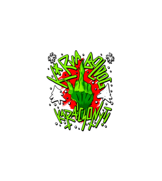 Kurva boldog karácsonyt Grinch minta fekete pólón