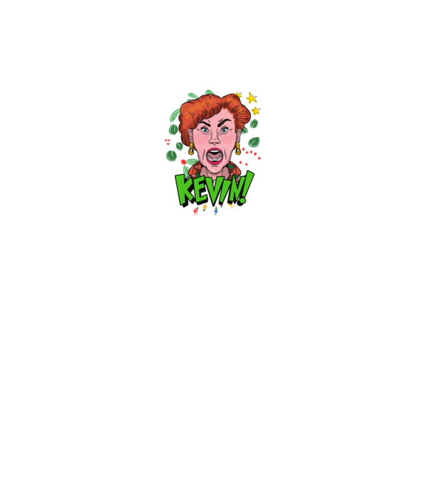 KEVIN minta fekete pólón