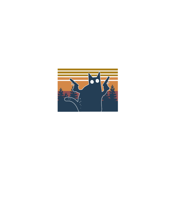 PEW PEW MADAFAKA sötét színre minta fekete pólón