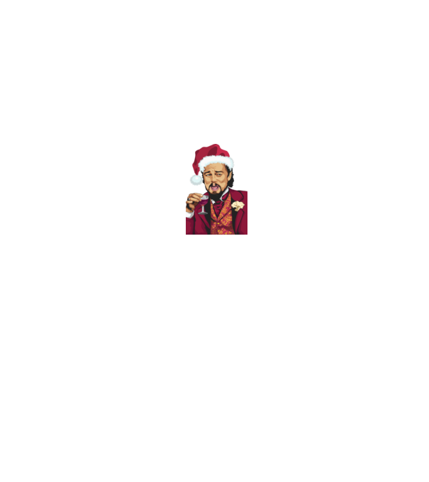 DiCaprio xmass minta fekete pólón