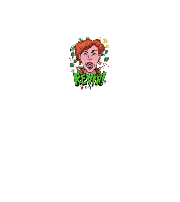 KEVIN minta fehér pólón