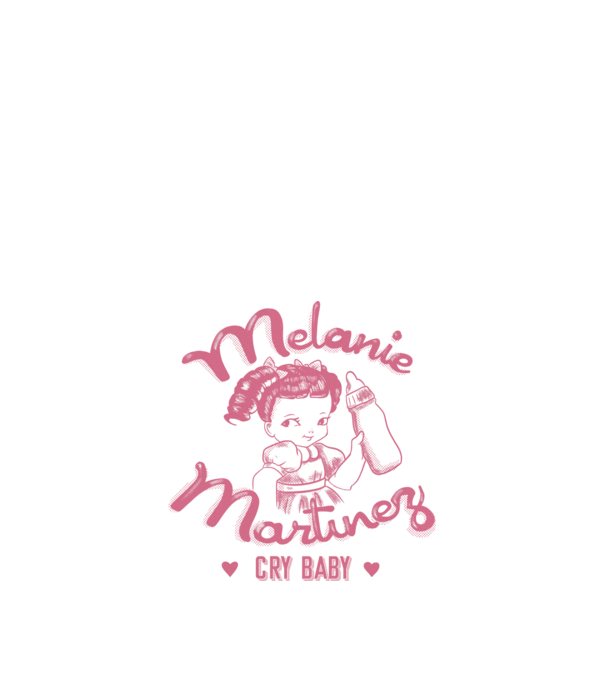 Melanie Martinez Cry Baby minta homokszín pólón