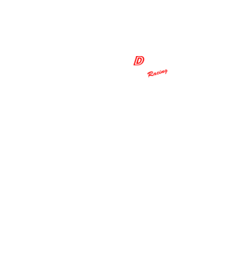 DDrive Racing logo white minta fekete pólón