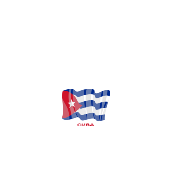 Cuba minta fekete pólón