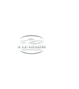 A lexusom nélkül minta sötétkék pólón