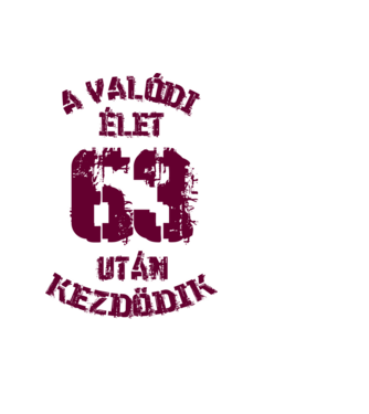 Valódi élet 63 színezhető minta fekete pólón