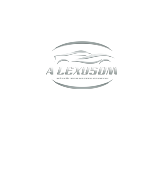 A lexusom nélkül minta fekete pólón