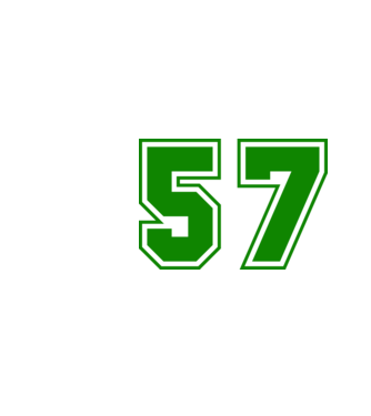 57 minta fekete pólón
