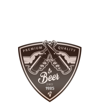 Beer 1985 minta almazöld pólón