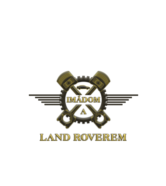 Imádom a land roverem minta fehér pólón