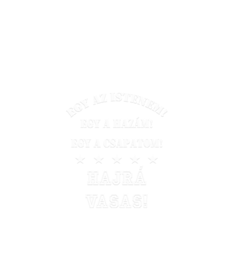 Vasas drukker minta fekete pólón