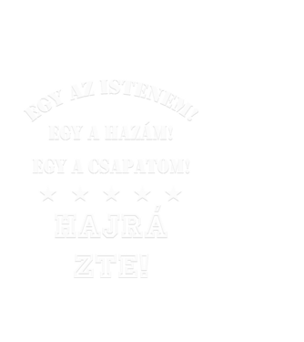ZTE drukker minta fekete pólón