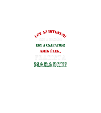 Fradista minta fekete pólón