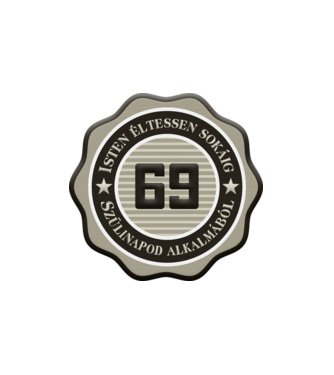 69 minta fehér pólón