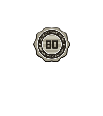 80 ÉVES minta menta pólón