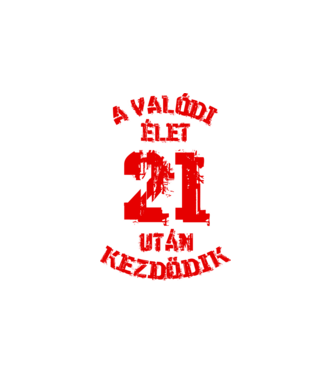 Valódi élet 21 színezhető minta fehér pólón