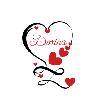 Dorina minta fehér pólón