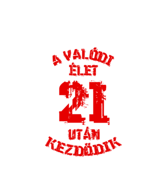 Valódi élet 21 színezhető minta fehér pólón
