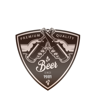 Beer 1981 minta fehér pólón