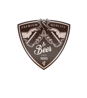 Beer 1995 minta homokszín pólón