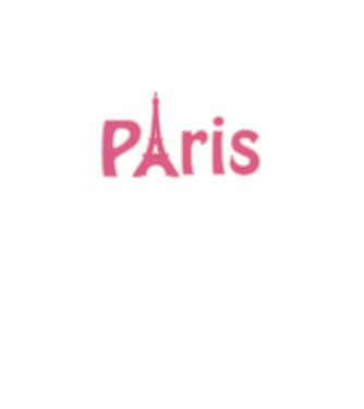 Párizs minta szürke pólón