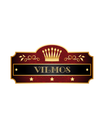 Vilmos minta fehér pólón