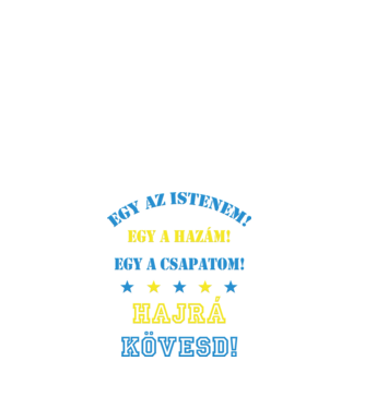 Kövesdi drukker minta fehér pólón