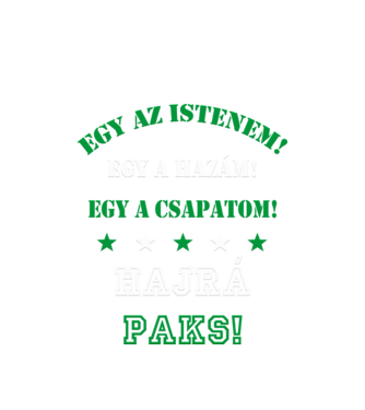 Paksi drukker minta fehér pólón