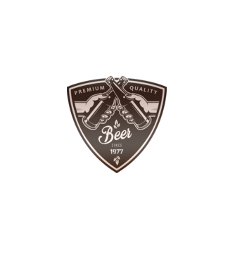 Beer 1977 minta szürke pólón