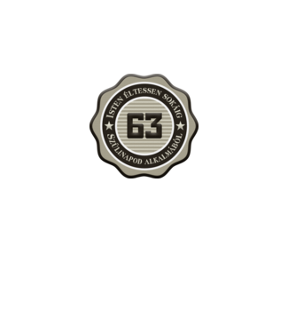 63 éves minta dusty pink pólón