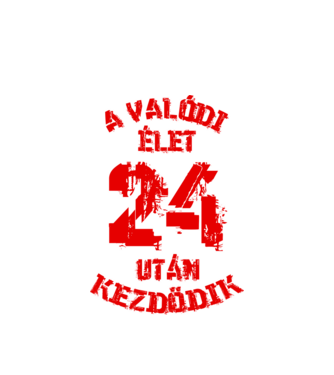 Valódi élet 24 színezhető minta fehér pólón