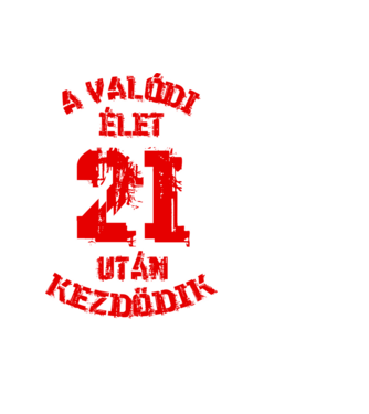 Valódi élet 21 színezhető minta fekete pólón
