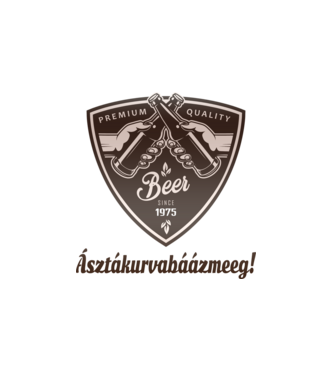 Beer 1975 minta fehér pólón