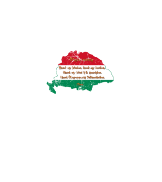 Magyar imádság minta fekete pólón