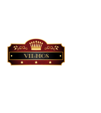 Vilmos minta fehér pólón