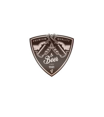 Beer 1981 minta szürke pólón