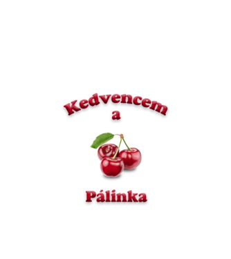 Meggy pálinka minta almazöld pólón